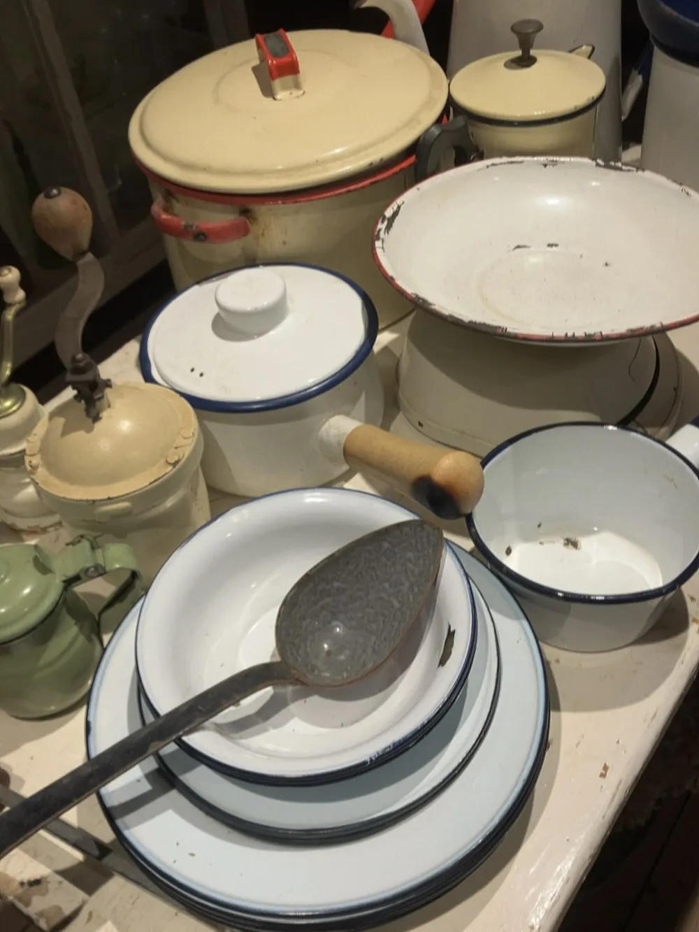 「雑貨屋おそら」準備中